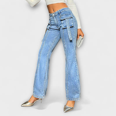 Rebecca – Jeans de Cintura Alta