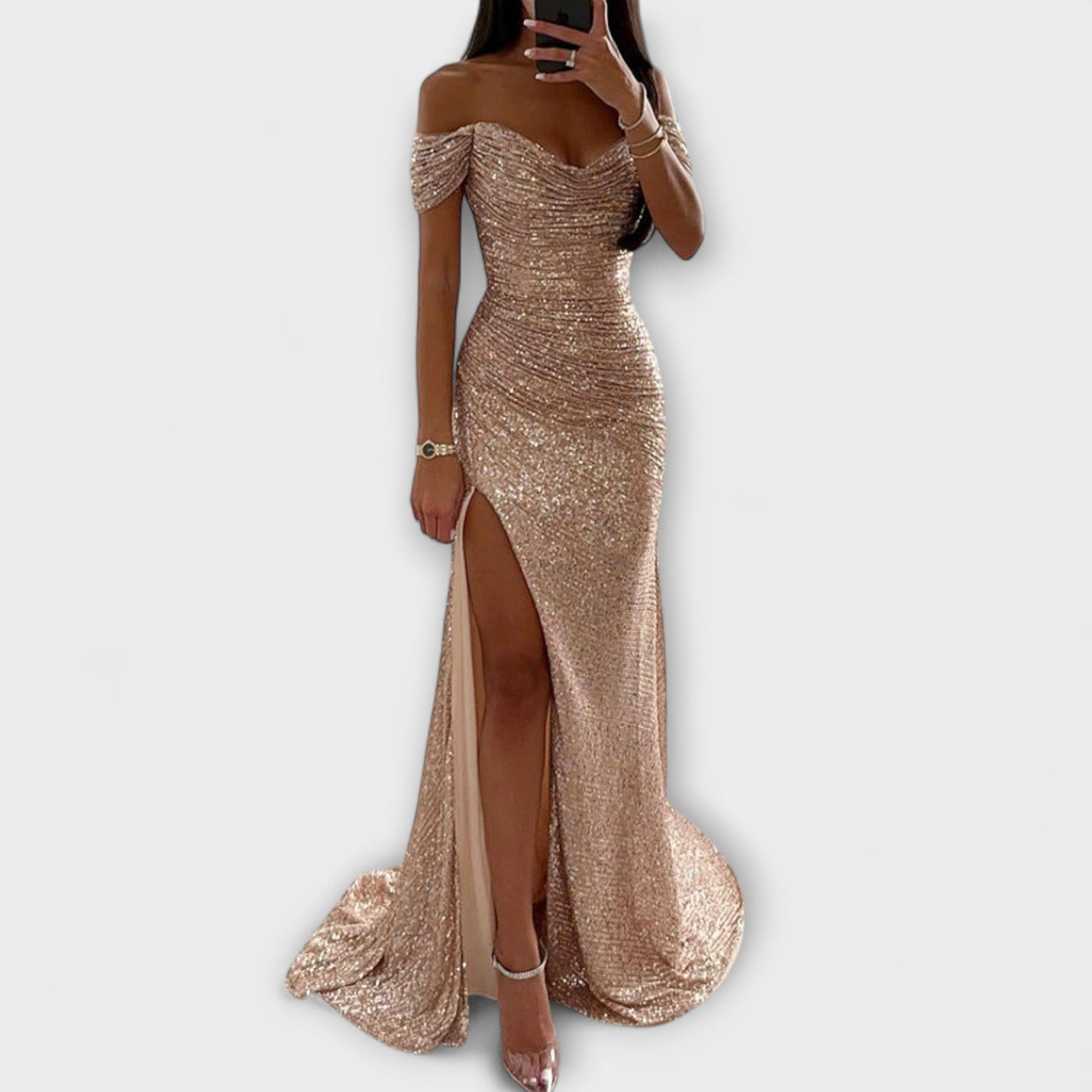 Agnese – Vestido de verano sin hombros