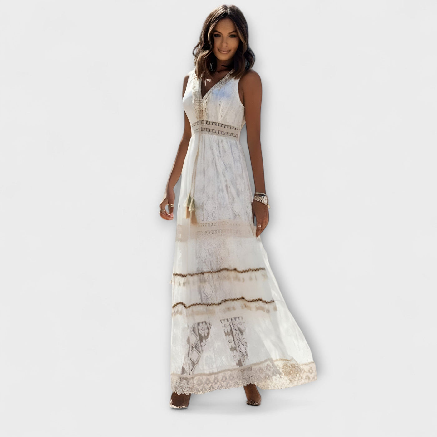 Nicolina – Vestido Maxí Boho