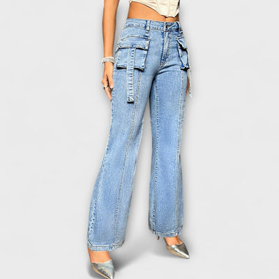 Rebecca – Jeans de Cintura Alta