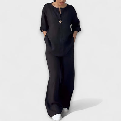 Cristina – Conjunto de Lino para Mujeres