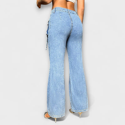 Rebecca – Jeans de Cintura Alta