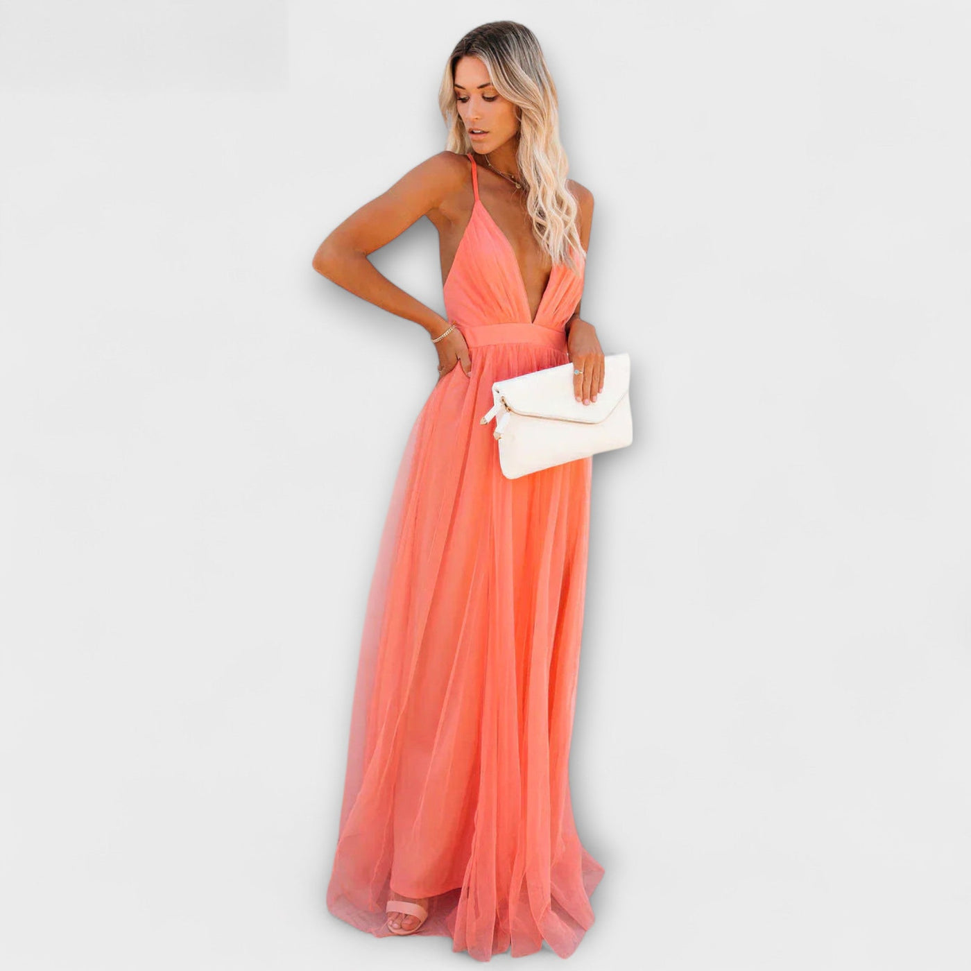 Daniela – Vestido de noche de longitud hasta el suelo