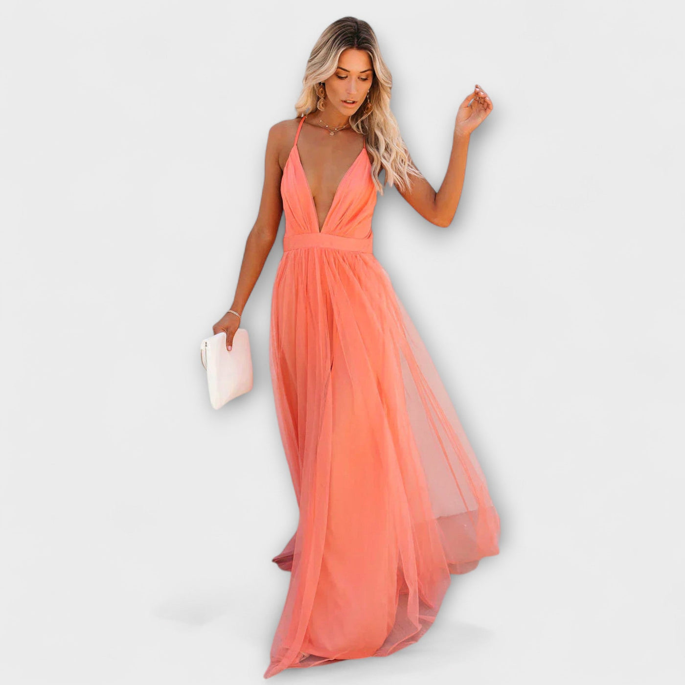 Daniela – Vestido de noche de longitud hasta el suelo