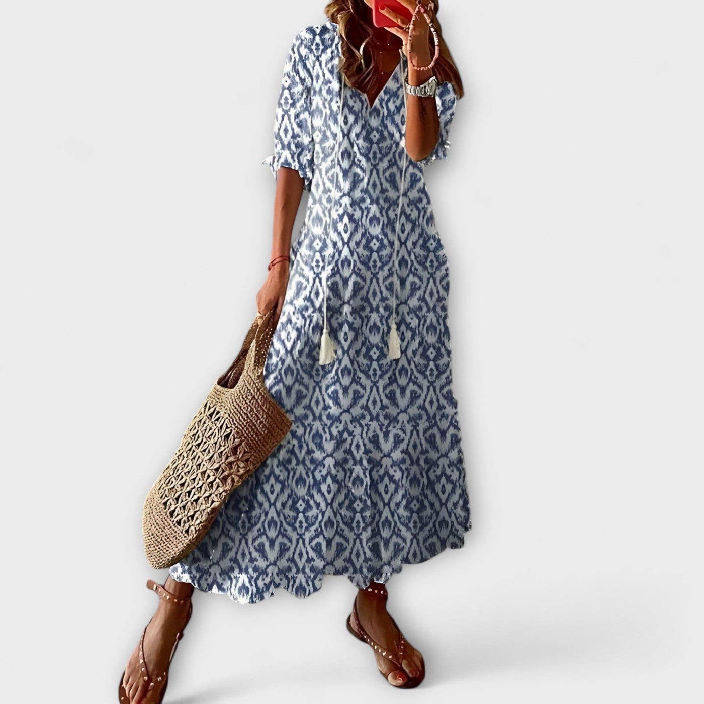 Isa – Vestido Boho-Max