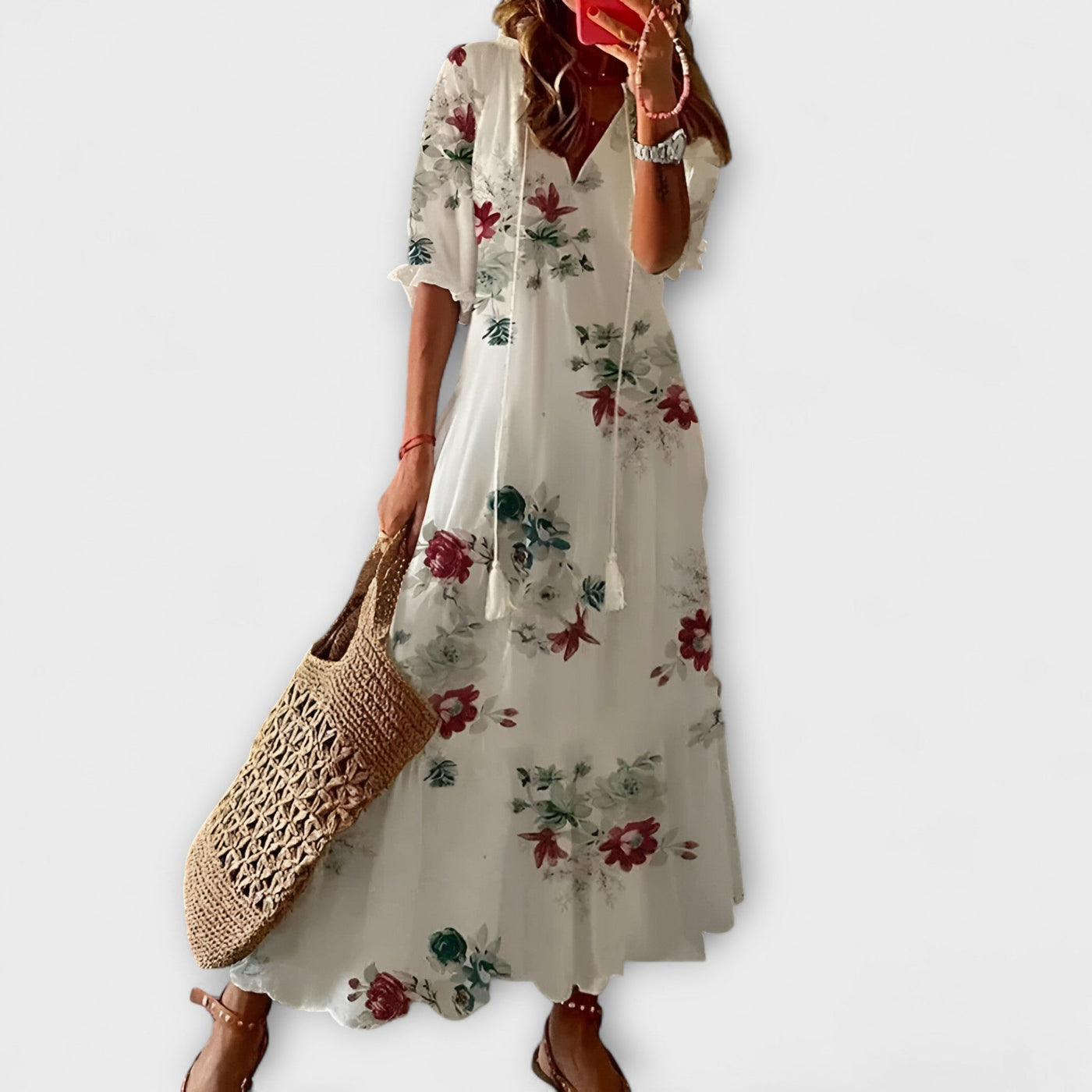 Isa – Vestido Boho-Max